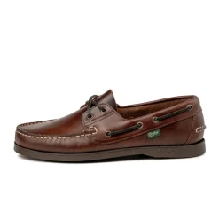 Leder Sneaker*Paraboot Barth Marine Marron / Lisse America