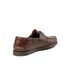 Leder Sneaker*Paraboot Barth Marine Marron / Lisse America