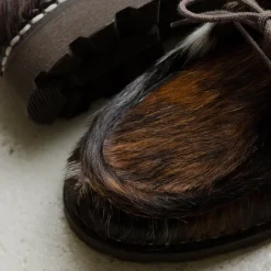 Leder Sneaker*Paraboot Michael Marche Marron / Poils Vache