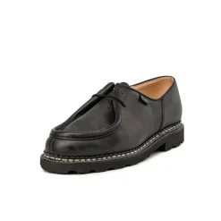 Leder Sneaker*Paraboot Michael Marche II Noire / Lisse Noir