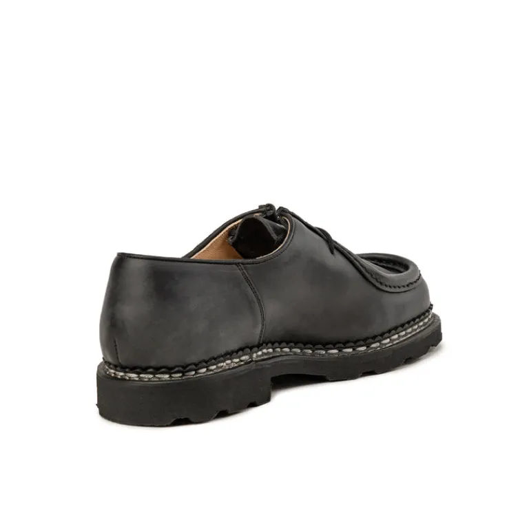 Leder Sneaker*Paraboot Michael Marche II Noire / Lisse Noir