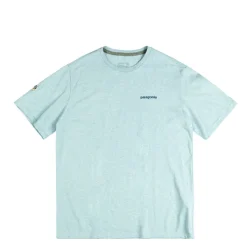 T-Shirts*Patagonia Fitz Roy Icon Responsibili Tee Fleck Blue