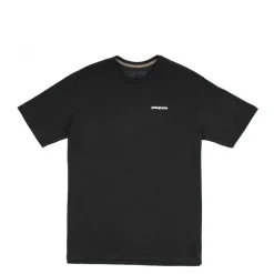 T-Shirts*Patagonia P-6 Logo Responsibili-Tee Black