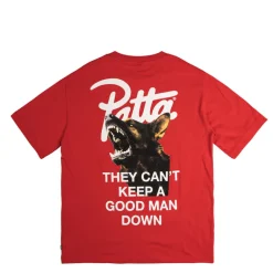 T-Shirts*Patta Bark T-Shirt Racing Red