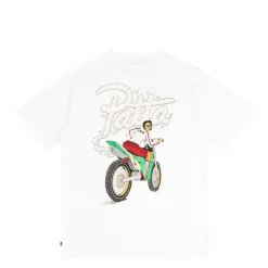 T-Shirts*Patta Biker T-Shirt White