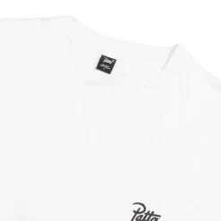 T-Shirts*Patta Biker T-Shirt White