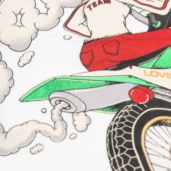 T-Shirts*Patta Biker T-Shirt White