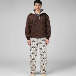 Jacken*Patta City Leopard Reversible Bomber Jacket Multi