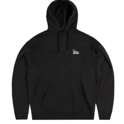 Hoodies*Patta Snake Heart Boxy Hooded Sweater Black
