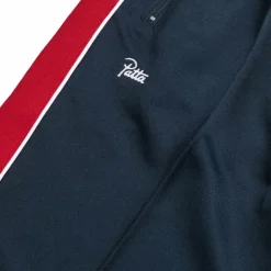 Hosen*Patta Tricot Straight Track Pants Black Iris