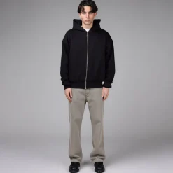 Hoodies*Perplex Armor Zip Hoodie Obsidian Black