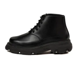 Leder Sneaker|High-Top Sneaker*Phileo 005 Derby Hi Black
