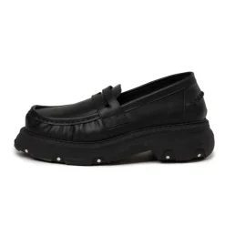 Leder Sneaker*Phileo 045 Mocassin Black