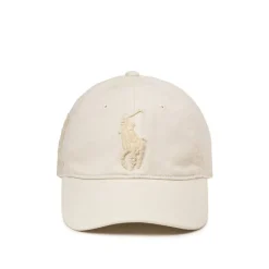 Caps & Bucket Hats*Polo Ralph Lauren Big Pony Twill Ball Cap Clubhouse Cream