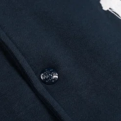 Jacken*Polo Ralph Lauren Big Pony Fleece Baseball Jacket Cruise Navy
