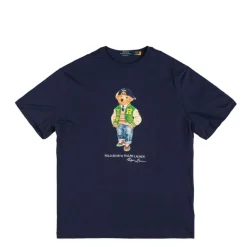 T-Shirts*Polo Ralph Lauren Classic Fit Polo Bear T-Shirt Newport Navy