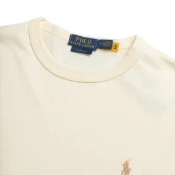 T-Shirts*Polo Ralph Lauren Classic Fit Jersey T-Shirt Clubhouse Cream