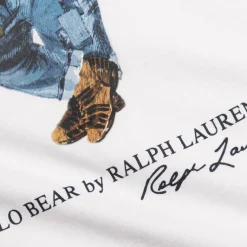 T-Shirts*Polo Ralph Lauren Classic Fit Polo Bear Jersey T-Shirt White / Explorer Bear