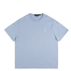 T-Shirts*Polo Ralph Lauren Classic Fit Big Pony Jersey T-Shirt Chambray Blue