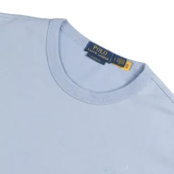 T-Shirts*Polo Ralph Lauren Classic Fit Big Pony Jersey T-Shirt Chambray Blue