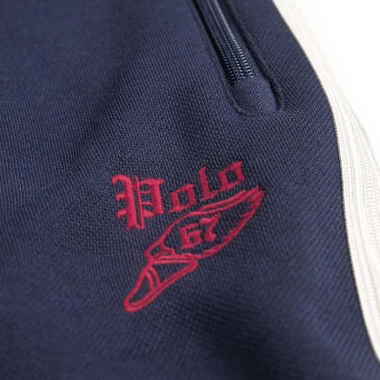 Jogginghosen*Polo Ralph Lauren Double-Knit Mesh Track Trouser Cruise Navy Multi
