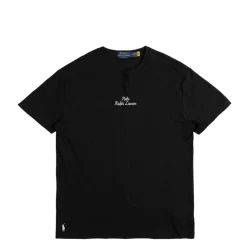T-Shirts*Polo Ralph Lauren Logo Jersey T-Shirt Polo Black