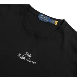 T-Shirts*Polo Ralph Lauren Logo Jersey T-Shirt Polo Black
