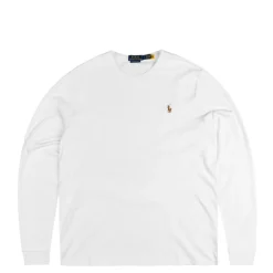 T-Shirts*Polo Ralph Lauren Long Sleeve T-Shirt White