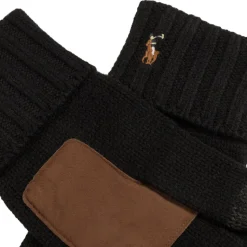 Handschuhe*Polo Ralph Lauren Merino Wool Touch Screen Gloves Black