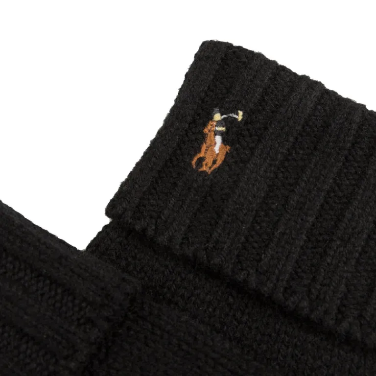 Handschuhe*Polo Ralph Lauren Merino Wool Touch Screen Gloves Black