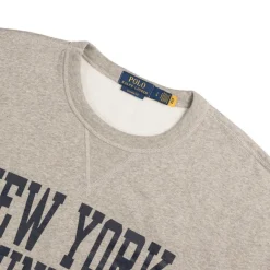 Crewnecks*Polo Ralph Lauren New York Running Sweatshirt Dark Sport Heather