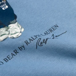 Crewnecks*Polo Ralph Lauren Polo Bear Fleece Sweatshirt Campus Blue Heritage