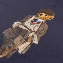 Crewnecks*Polo Ralph Lauren Polo Bear Fleece Pullover Faded Blue