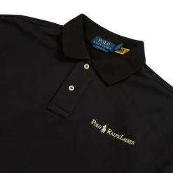 Crewnecks*Polo Ralph Lauren Relaxed Fit Logo Collared Sweatshirt Polo Black