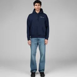 Hoodies*Polo Ralph Lauren Relaxed Fit Logo Fleece Hoodie Cruise Navy