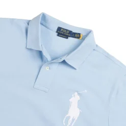 T-Shirts*Polo Ralph Lauren Short Sleeve Polo Blue