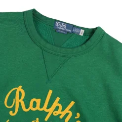 Crewnecks*Polo Ralph Lauren Vintage Fit Ralph's Garage Sweatshirt Green