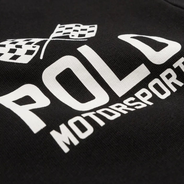 Hoodies*Polo Ralph Lauren Vintage Fleece Hoodie Polo Black