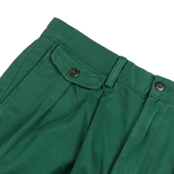Hosen*Polo Ralph Lauren Whitman Relaxed Fit Pleated Trouser Kelly Green
