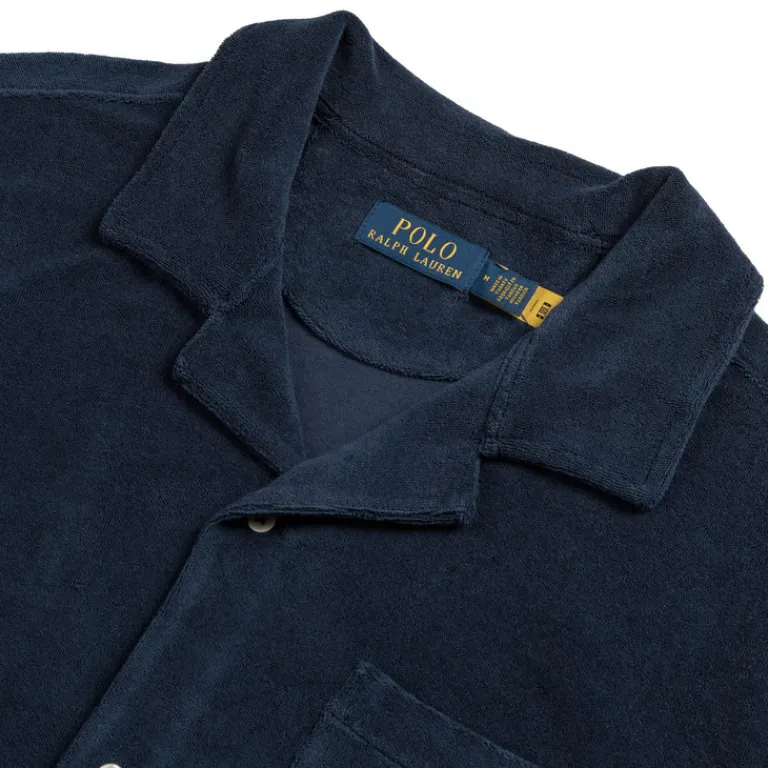 Hemden*Polo Ralph Lauren Terry Camp Shirt Newport Navy