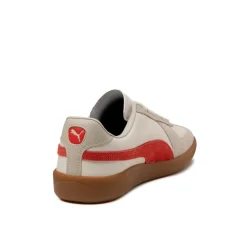 Leder Sneaker|Terrace Casual Sneaker*Puma Army Trainer Warm White / Puma Red / Gum