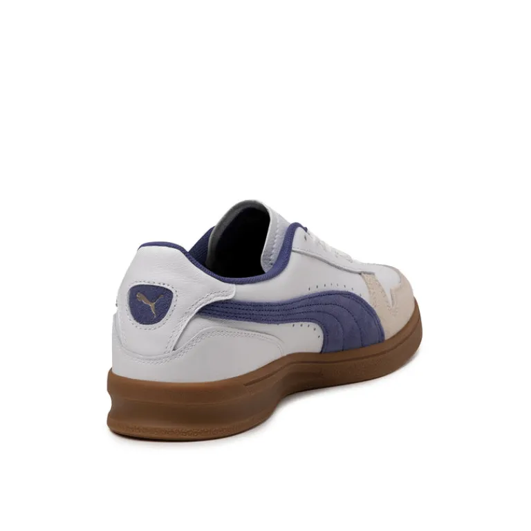 Leder Sneaker|Terrace Casual Sneaker*Puma Indoor Puma White / Blue Crystal / Gum