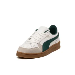 Leder Sneaker|Weiße Sneaker*Puma Indoor Puma White / Dark Myrtle / Gum