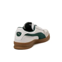 Leder Sneaker|Weiße Sneaker*Puma Indoor Puma White / Dark Myrtle / Gum