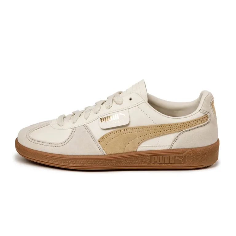 Leder Sneaker|Terrace Casual Sneaker*Puma Palermo LTH Alpine Snow / Desert Dust / Gum