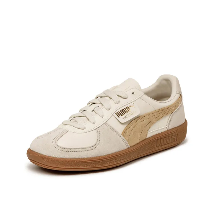 Leder Sneaker|Terrace Casual Sneaker*Puma Palermo LTH Alpine Snow / Desert Dust / Gum