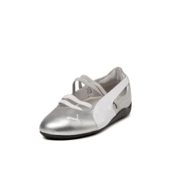 Leder Sneaker|Ballerinas*Puma Speedcat Ballet Metallic Puma Silver / Puma White