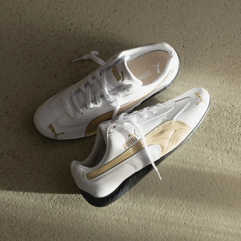 Weiße Sneaker*Puma Speedcat Leather Puma White / Toasted Almond