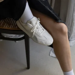 Leder Sneaker*Puma Speedcat Premium Frosted Ivory / Matte Silver