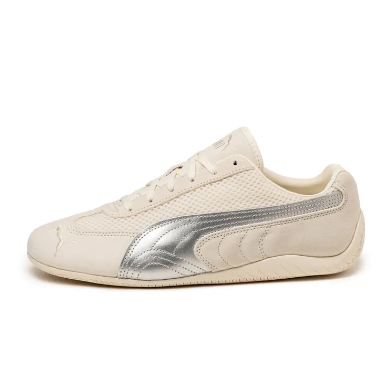 Leder Sneaker*Puma Speedcat Premium Frosted Ivory / Matte Silver